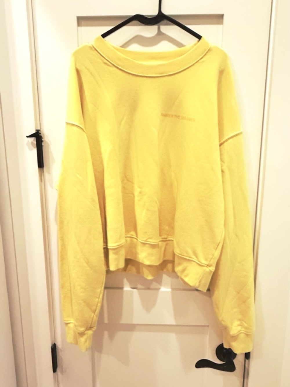 Spiritual Gangster Lemon Yellow Crew Sweatshirt